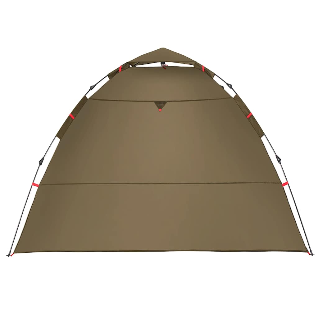 Tenda da Pesca 4 Persone Verde Oliva a Rilascio Rapido