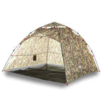 Tenda da Pesca 4 Persone Mimetica a Rilascio Rapido