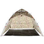 Tenda da Pesca 4 Persone Mimetica a Rilascio Rapido