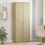 Credenza Rovere Sonoma 70x35x180 cm in Legno Multistrato