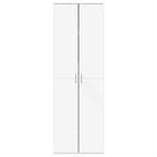 Credenza Bianca 60x35x180 cm in Legno Multistrato