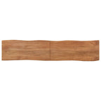 Panca 160 cm in Legno Massello di Acacia e Acciaio