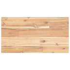 Mensole da Parete 2 pz 60x20x2 cm Legno Acacia Non Trattato