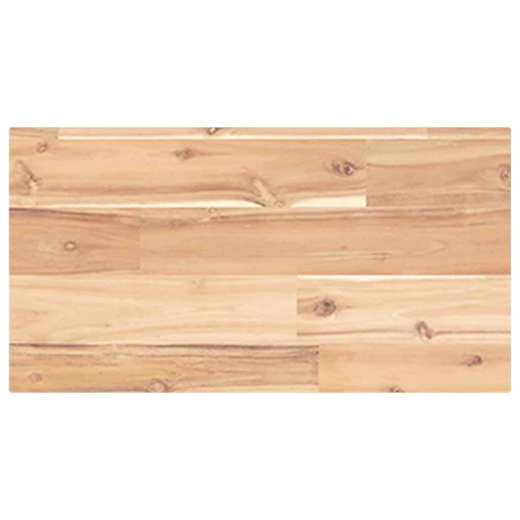 Mensole da Parete 3 pz 60x20x2 cm Legno Acacia Non Trattato