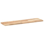 Mensole da Parete 4 pz 80x20x2 cm Legno Acacia Non Trattato