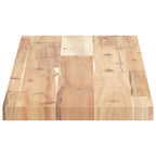 Mensole da Parete 3 pz 100x20x2 cm Legno Acacia Non Trattato