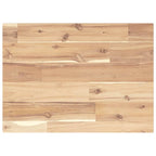 Mensole da Parete 2 pz 40x30x2 cm Legno Acacia Non Trattato