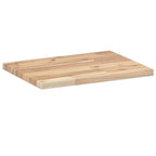 Mensole da Parete 4 pz 40x30x2 cm Legno Acacia Non Trattato