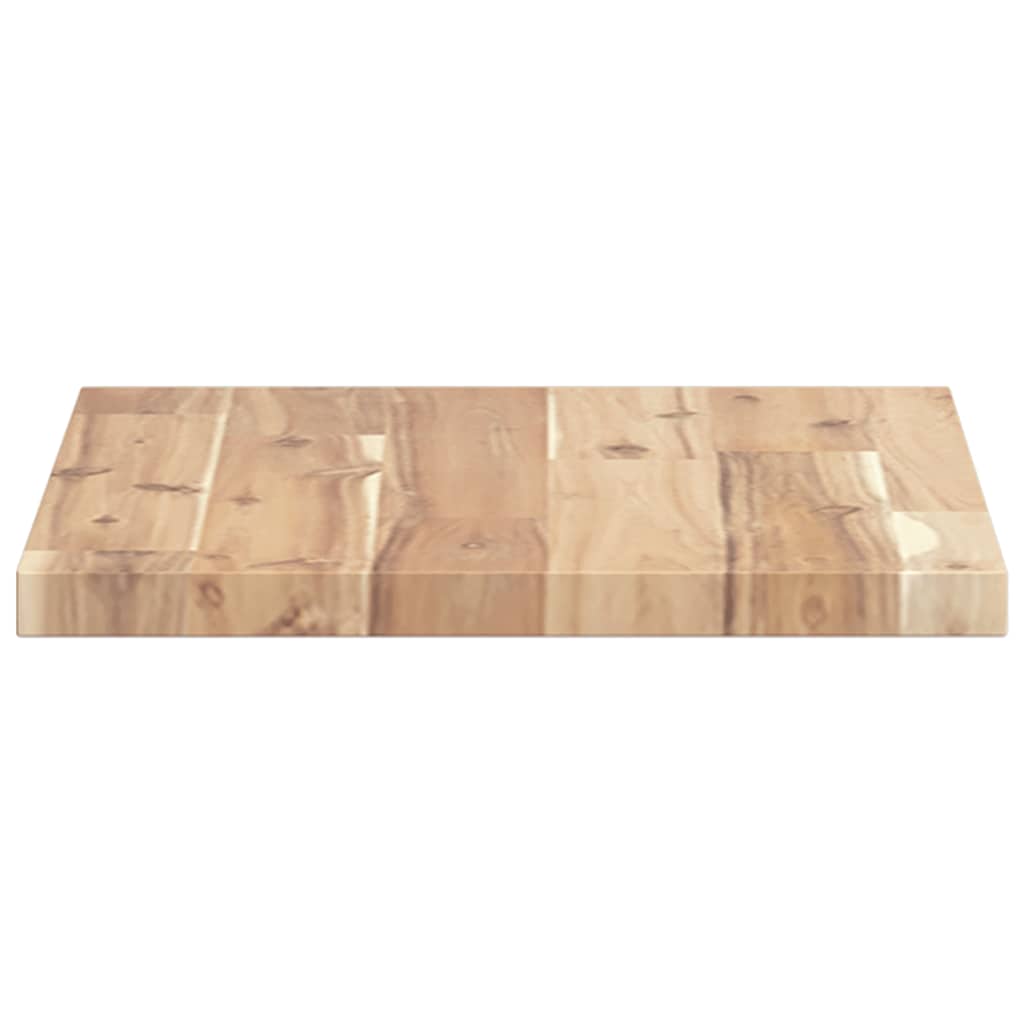 Mensole da Parete 4 pz 40x30x2 cm Legno Acacia Non Trattato