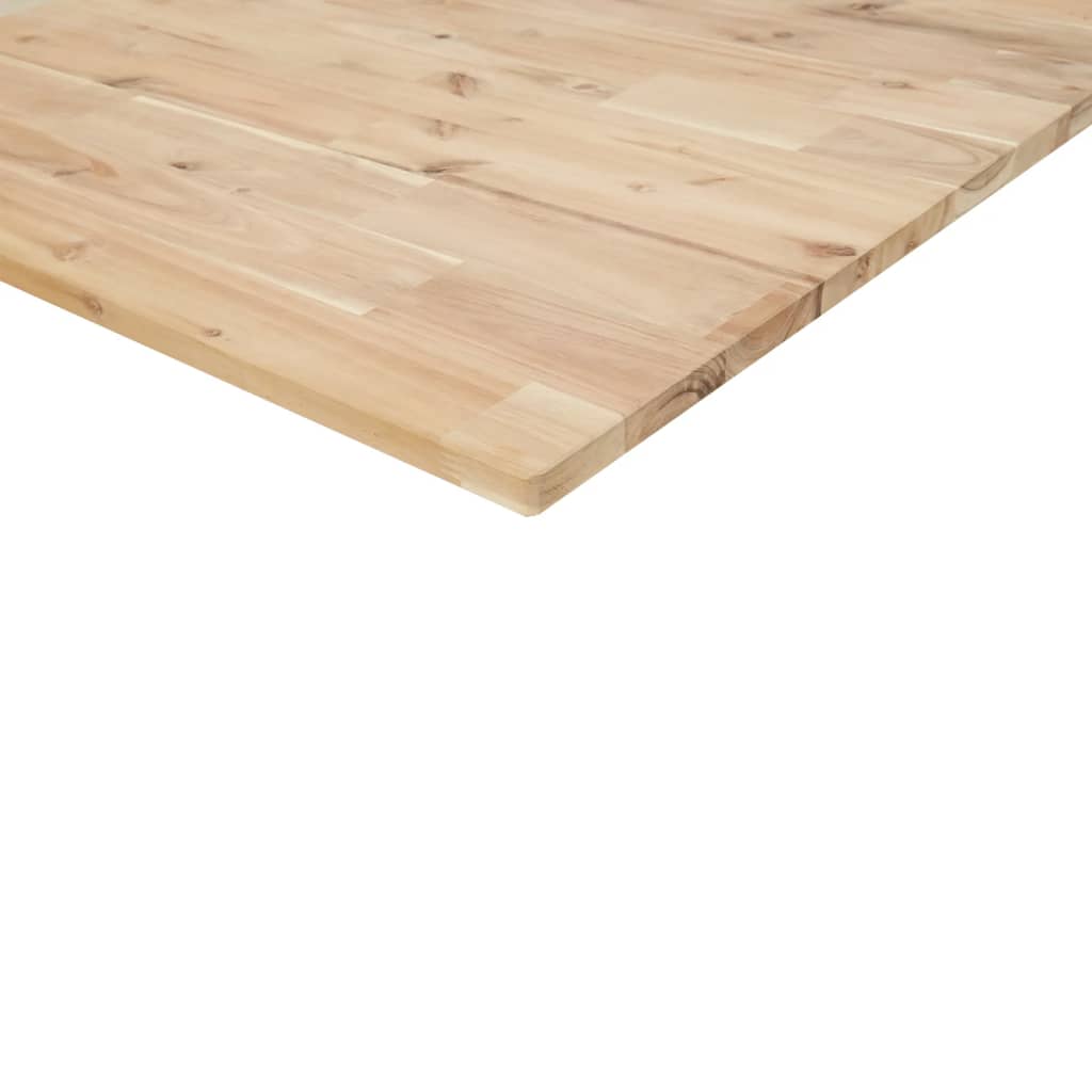 Ripiano a Parete 80x30x2 cm Legno Massello Acacia Non Trattato