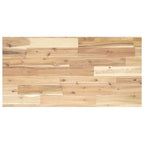 Mensole da Parete 4 pz 60x40x2 cm Legno Acacia Non Trattato