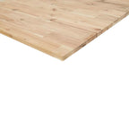 Mensole da Parete 2 pz 80x40x2 cm Legno Acacia Non Trattato