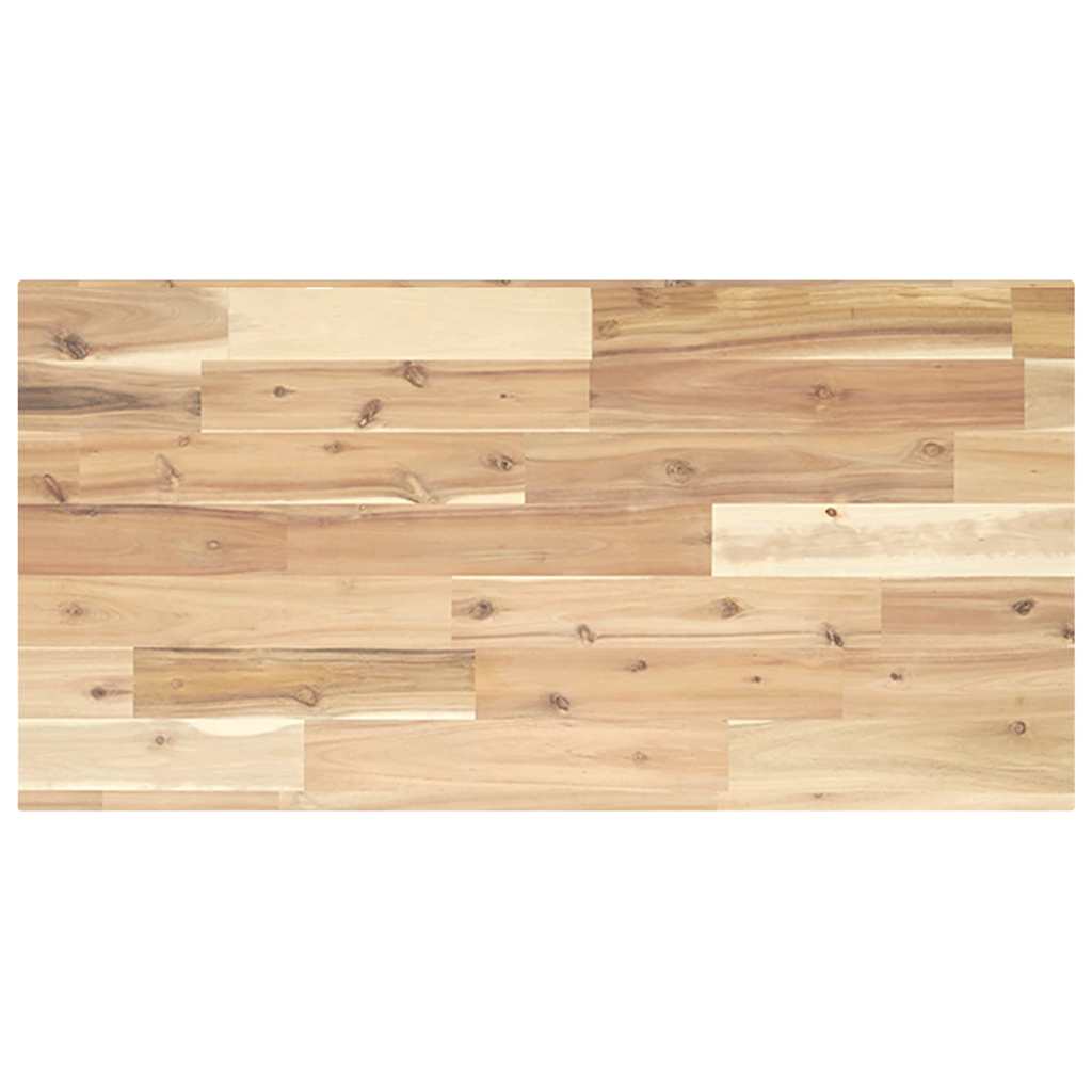 Mensole da Parete 3 pz 80x40x2 cm Legno Acacia Non Trattato
