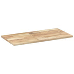 Mensole da Parete 4 pz 80x40x2 cm Legno Acacia Non Trattato