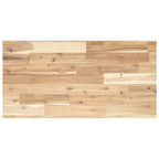 Mensole da Parete 4 pz 80x40x2 cm Legno Acacia Non Trattato