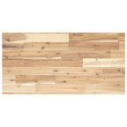 Mensole da Parete 2 pz 100x40x2 cm Legno Acacia Non Trattato