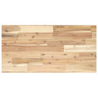 Mensole da Parete 3 pz 100x40x2 cm Legno Acacia Non Trattato