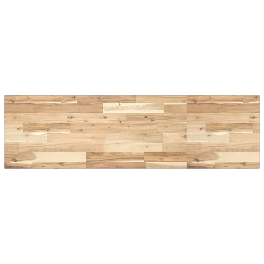 Mensole da Parete 2 pz 160x40x2 cm Legno Acacia Non Trattato