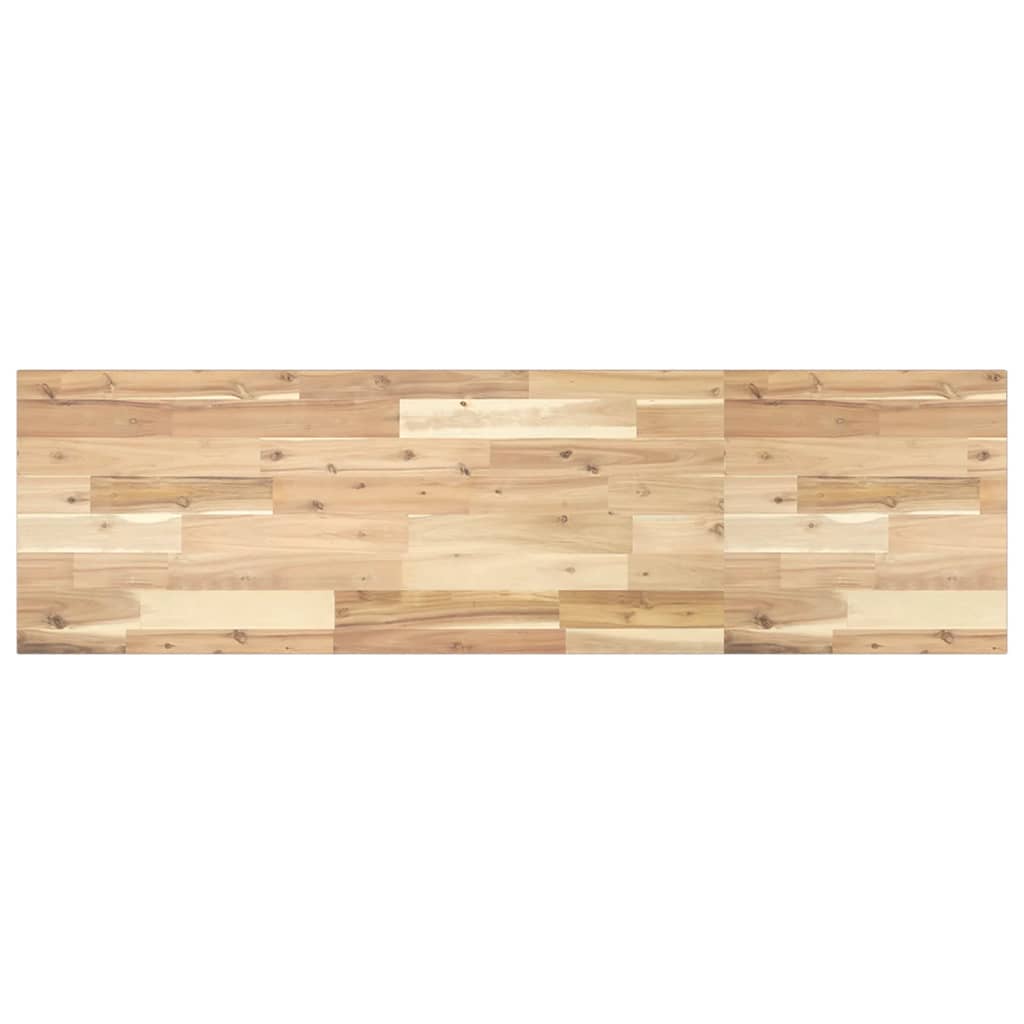 Mensole da Parete 3 pz 160x40x2 cm Legno Acacia Non Trattato