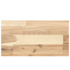 Mensole da Parete 3 pz 40x20x4 cm Legno Acacia Non Trattato