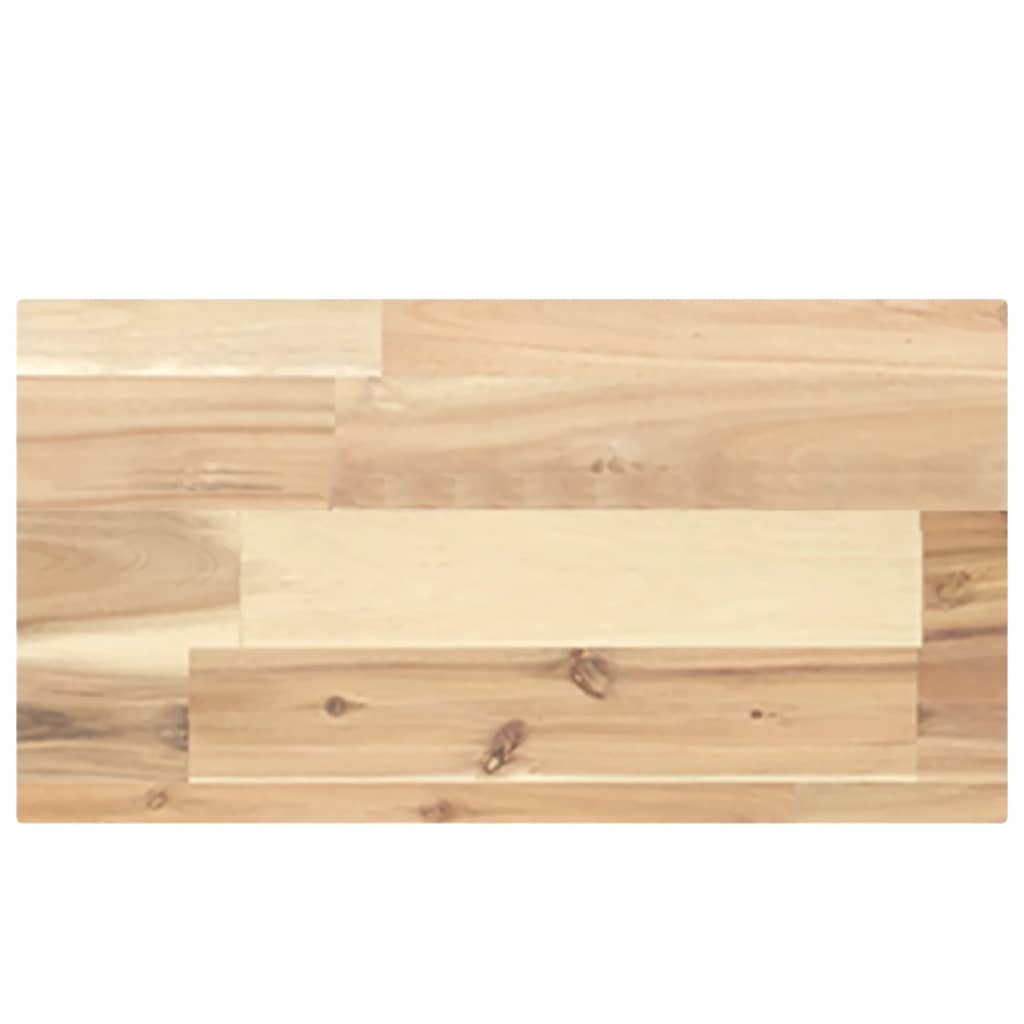 Mensole da Parete 4 pz 60x20x4 cm Legno Acacia Non Trattato