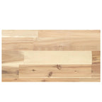 Mensole da Parete 4 pz 60x20x4 cm Legno Acacia Non Trattato