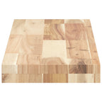 Mensole da Parete 3 pz 100x20x4 cm Legno Acacia Non Trattato