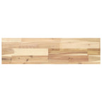 Mensole da Parete 4 pz 100x20x4 cm Legno Acacia Non Trattato