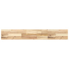 Mensole da Parete 3 pz 140x20x4 cm Legno Acacia Non Trattato