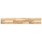 Mensole da Parete 4 pz 140x20x4 cm Legno Acacia Non Trattato