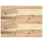 Mensole da Parete 3 pz 60x30x4 cm Legno Acacia Non Trattato