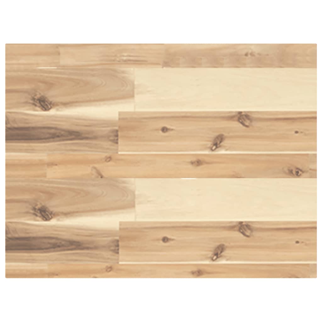 Mensole da Parete 4 pz 60x30x4 cm Legno Acacia Non Trattato