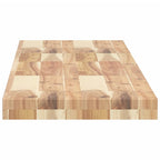 Ripiano a Parete 140x30x4 cm Legno Massello Acacia Non Trattato