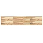 Mensole da Parete 2 pz 160x30x4 cm Legno Acacia Non Trattato