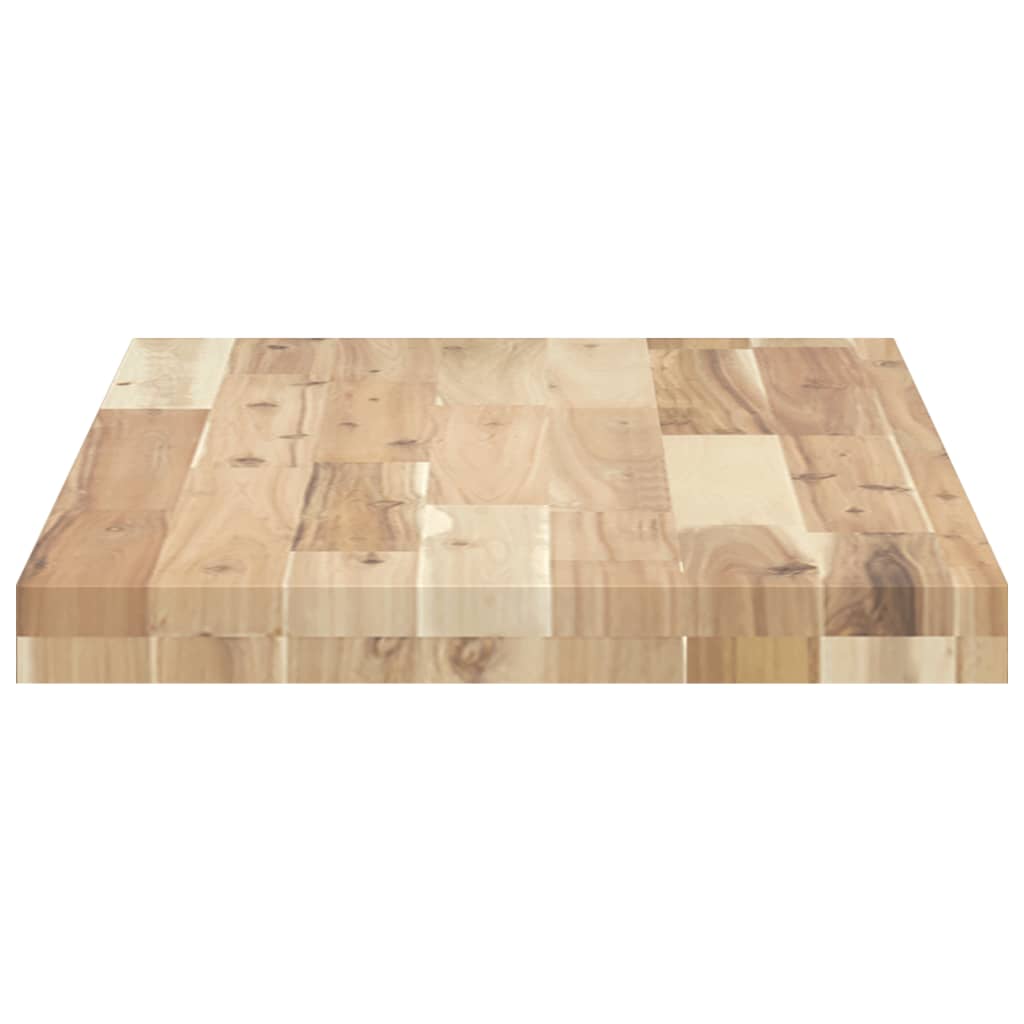 Mensole da Parete 2 pz 100x40x4 cm Legno Acacia Non Trattato