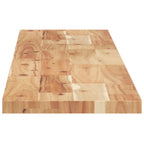Mensole da Parete 3 pz 120x20x2 cm Legno Acacia Rifinito a Olio