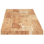 Mensole da Parete 2 pz 160x20x2 cm Legno Acacia Rifinito a Olio