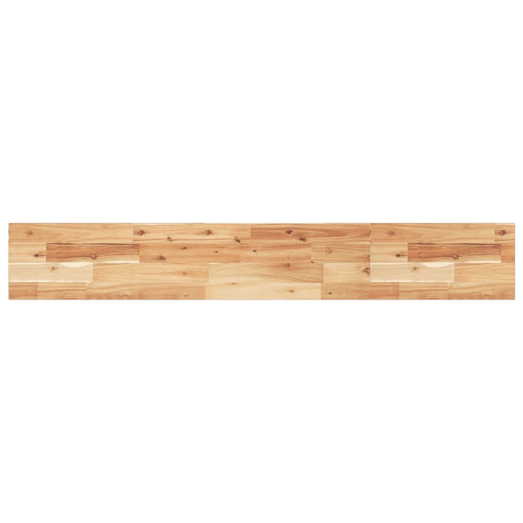 Mensole da Parete 2 pz 160x20x2 cm Legno Acacia Rifinito a Olio