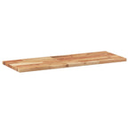 Mensole da Parete 2 pz 100x30x2 cm Legno Acacia Rifinito a Olio