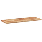 Mensole da Parete 3 pz 100x30x2 cm Legno Acacia Rifinito a Olio