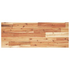 Mensole da Parete 3 pz 100x30x2 cm Legno Acacia Rifinito a Olio