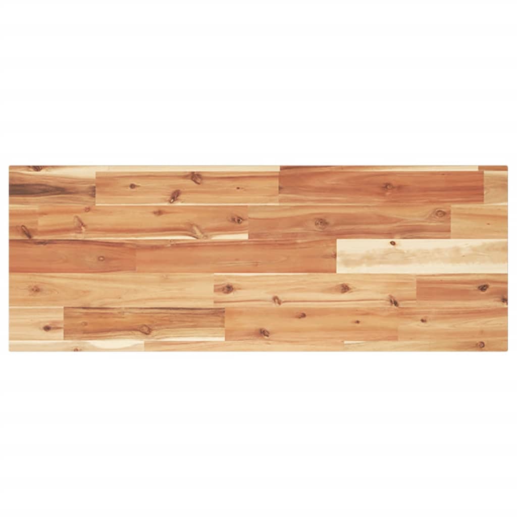 Mensole da Parete 4 pz 100x30x2 cm Legno Acacia Rifinito a Olio