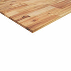 Mensole da Parete 2 pz 60x40x2 cm Legno Acacia Rifinito a Olio