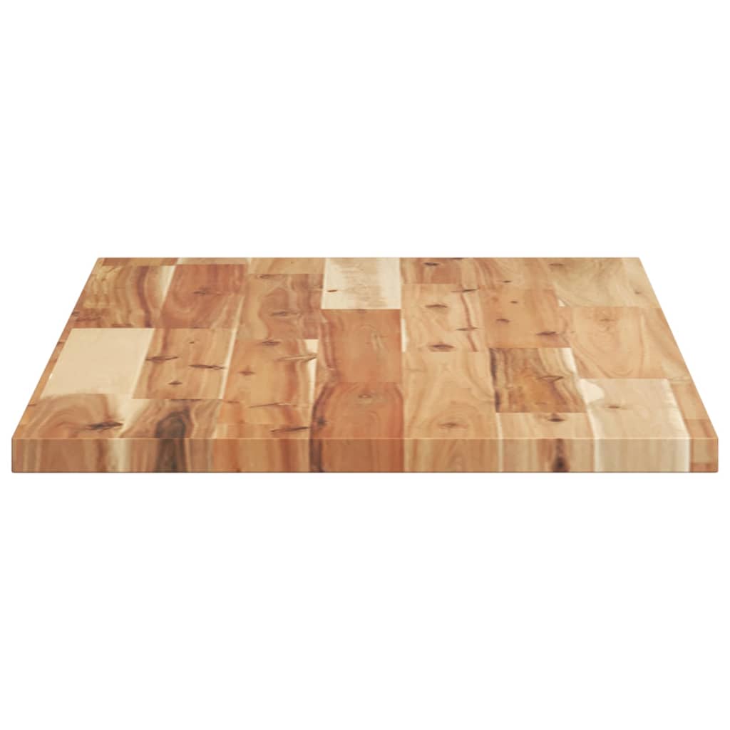 Mensole da Parete 2 pz 80x40x2 cm Legno Acacia Rifinito a Olio
