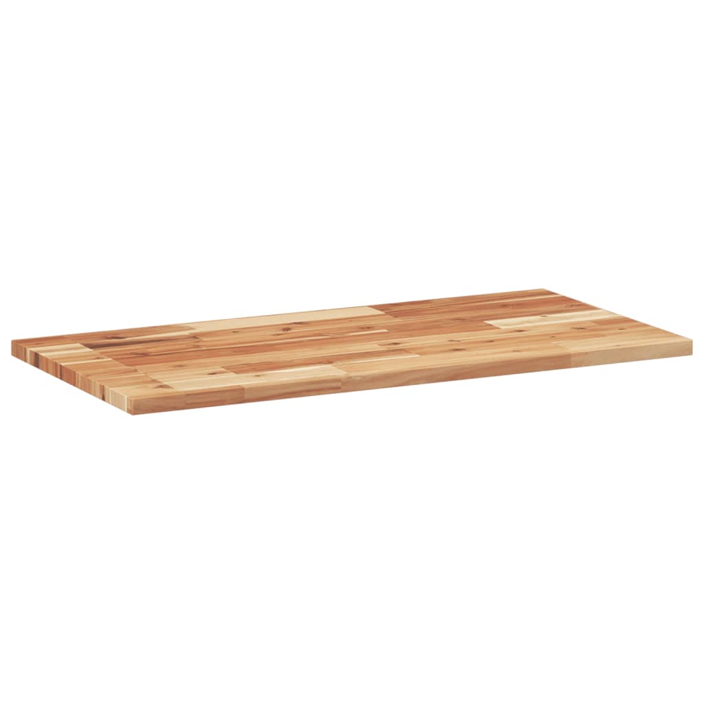 Mensole da Parete 2 pz 80x40x2 cm Legno Acacia Rifinito a Olio