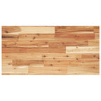 Mensole da Parete 2 pz 80x40x2 cm Legno Acacia Rifinito a Olio