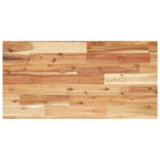 Mensole da Parete 3 pz 80x40x2 cm Legno Acacia Rifinito a Olio