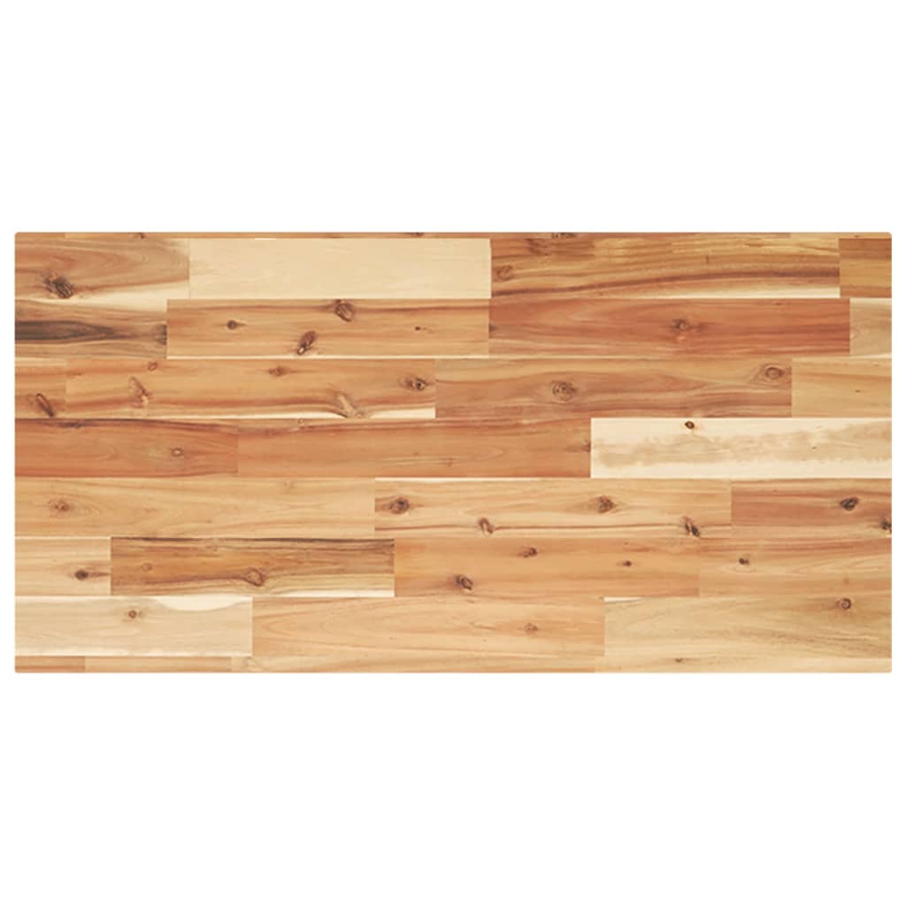 Mensole da Parete 4 pz 80x40x2 cm Legno Acacia Rifinito a Olio