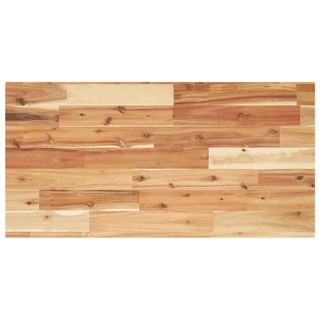 Mensole da Parete 3 pz 100x40x2 cm Legno Acacia Rifinito a Olio