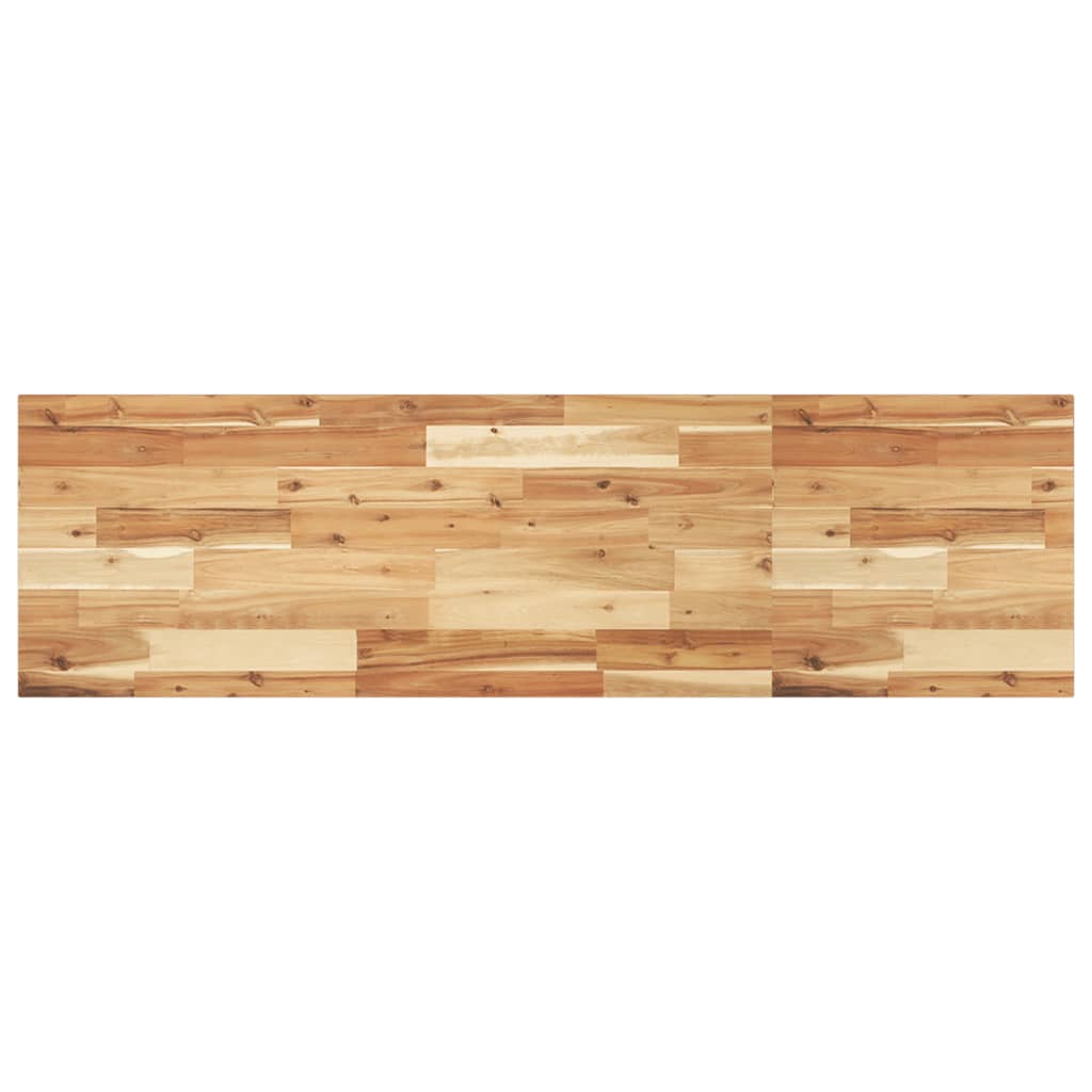 Mensole da Parete 4 pz 120x40x2 cm Legno Acacia Rifinito a Olio